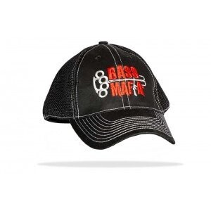 &quot;the Elite&quot; fitted Bass Mafia logo hat Black