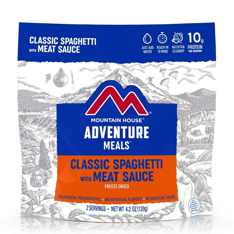 Adventure Meals Classic Spaghetti with Meat Sauce
