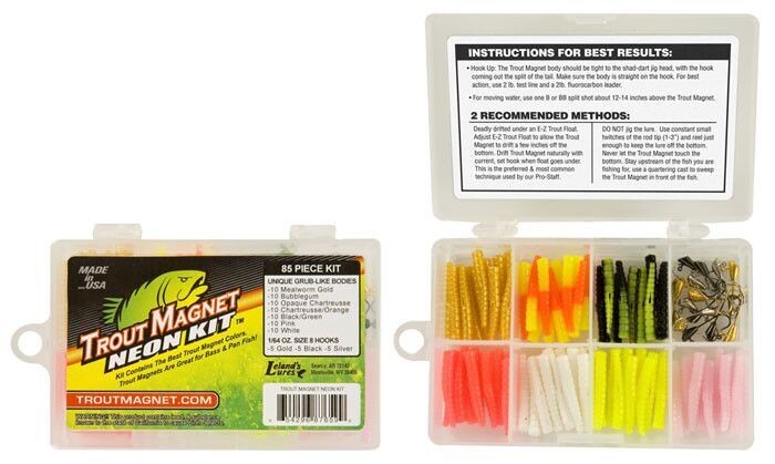 TROUT MAGNET NEON KIT (85PCS)