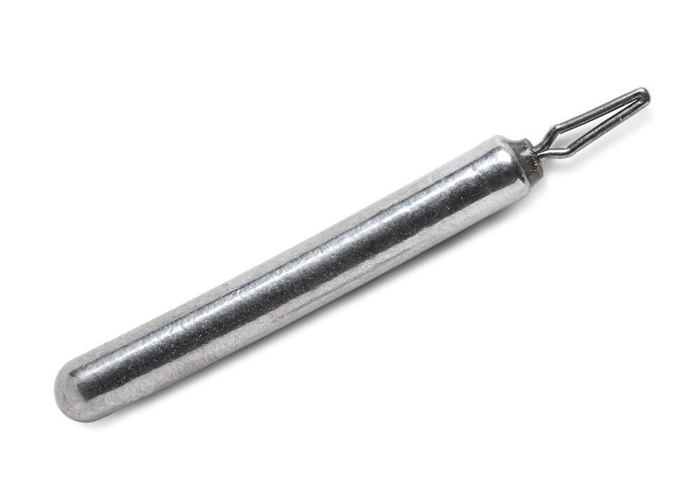 Tungsten Drop Shot Cylinder Weight 1/4 Natural