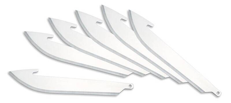 Rplcmnt Blades-6 Outdoor Edge RR-6 Razor-Lite