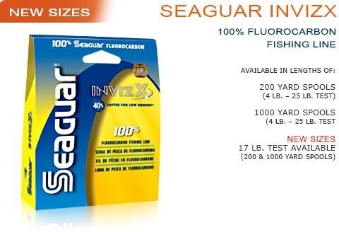 Invizx Fluorocarbon 12Lb 1000Yds