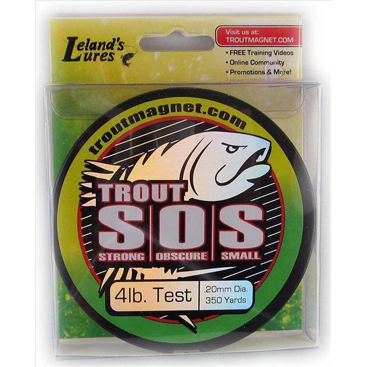 TROUT S.O.S. LINE 4LB 350YD