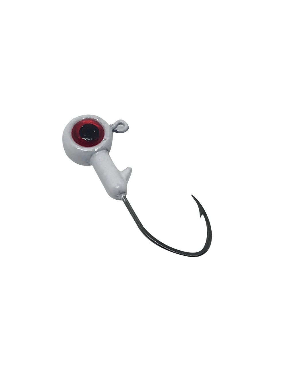 BX jig Heads, Color: White, Size: 1/16 oz