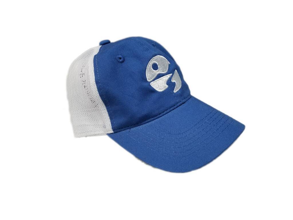 H2:4 Hat Logo only, Color: Royal/ white