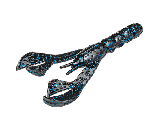 Rage Denny Craw, Color: Black Blue Flake, Size: 4&quot;
