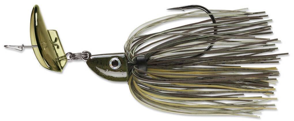 Shuddering Bait, Color: Green Pumpkin, Size: 3/8 OZ