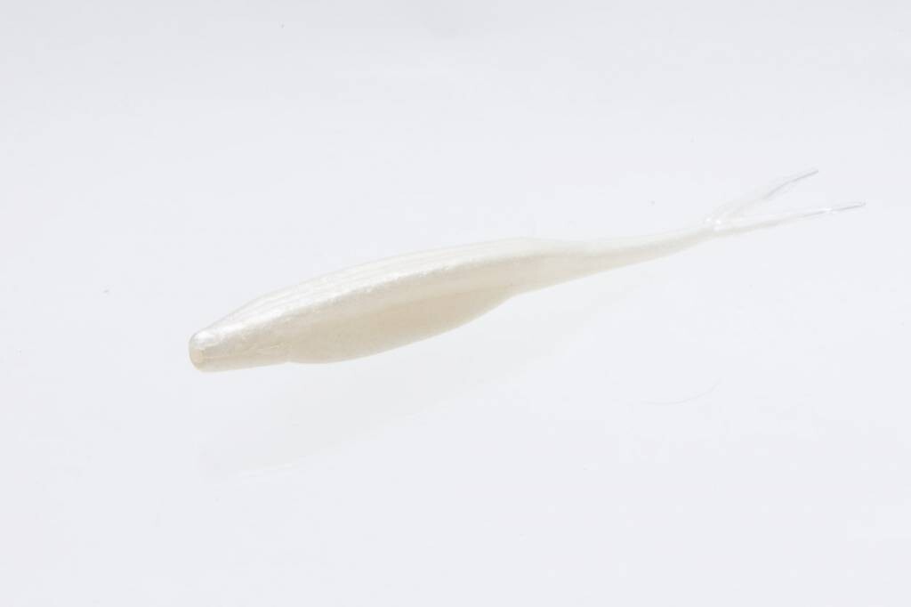 Salty Super Fluke, Color: White Pearl