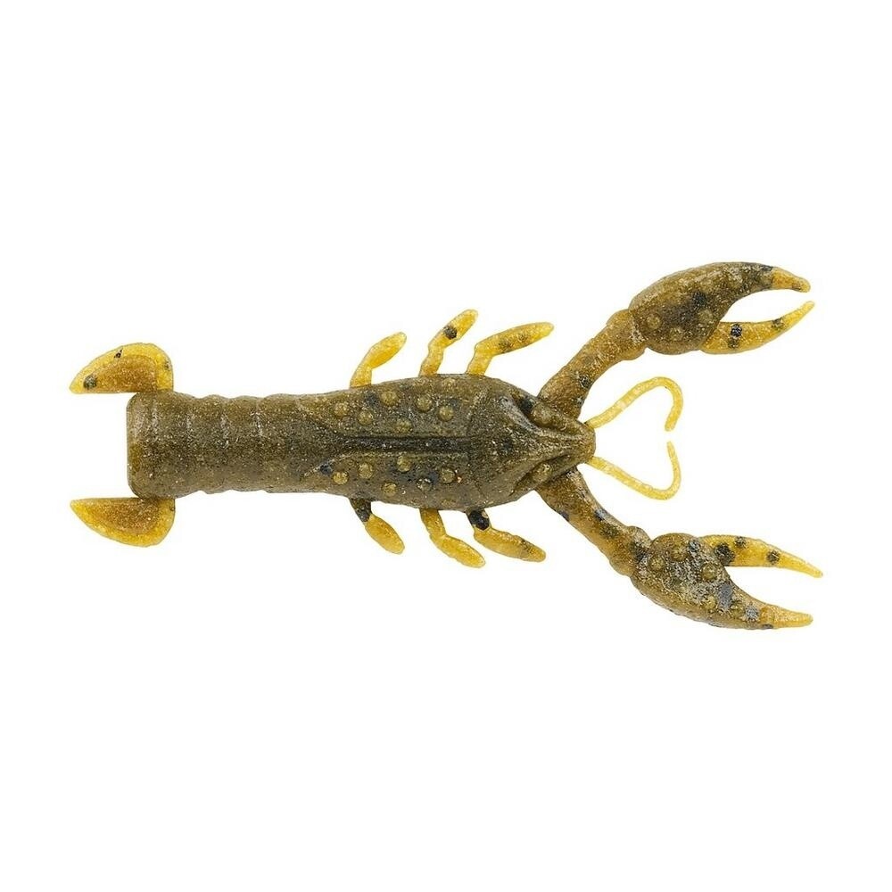 Powerbait Max Scent Lil Trooper, Color: Green Pumpkin, Size: 2.5