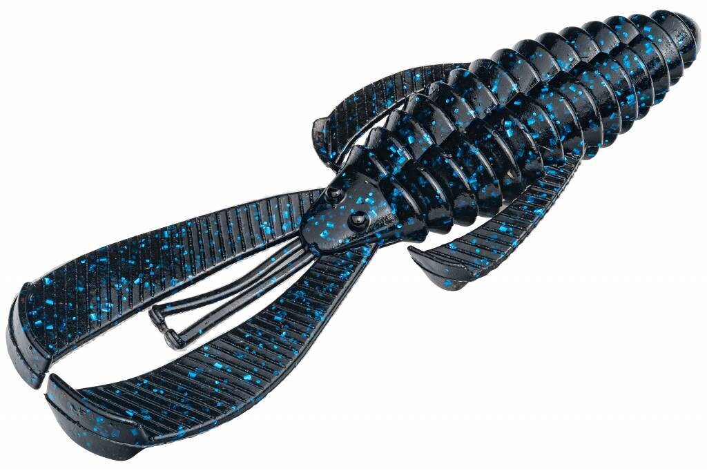 Rage Bug, Color: Black/ Blue Flake, Size: 4&quot;