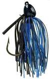 Bitsy Bug Mini-jig, Color: Blk/ Blu, Size: 3/16 oz