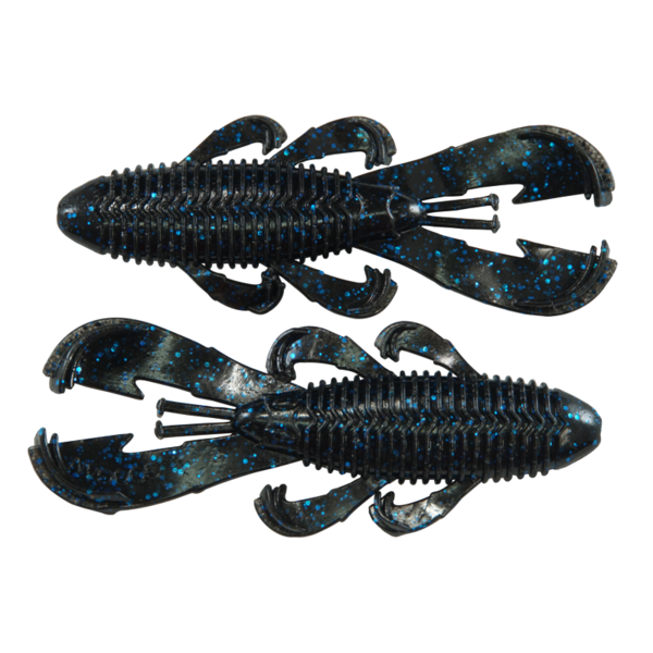 Bandito Bug, Color: Black Blue Flake, Size: 3.3&quot;