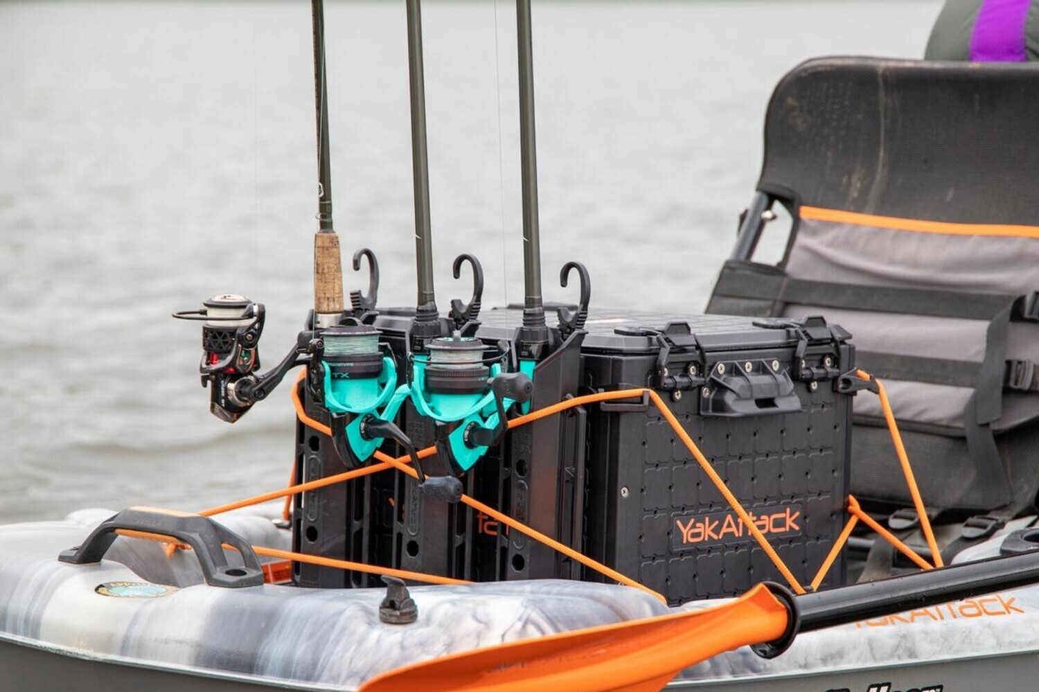 BlackPak Pro Kayak Fishing Crate - 13&quot; x 13&quot; (Green)