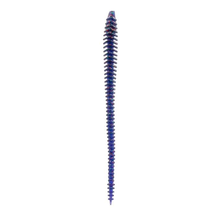 Boosa 6.5 Shakey Worm, Color: Junebug Juice