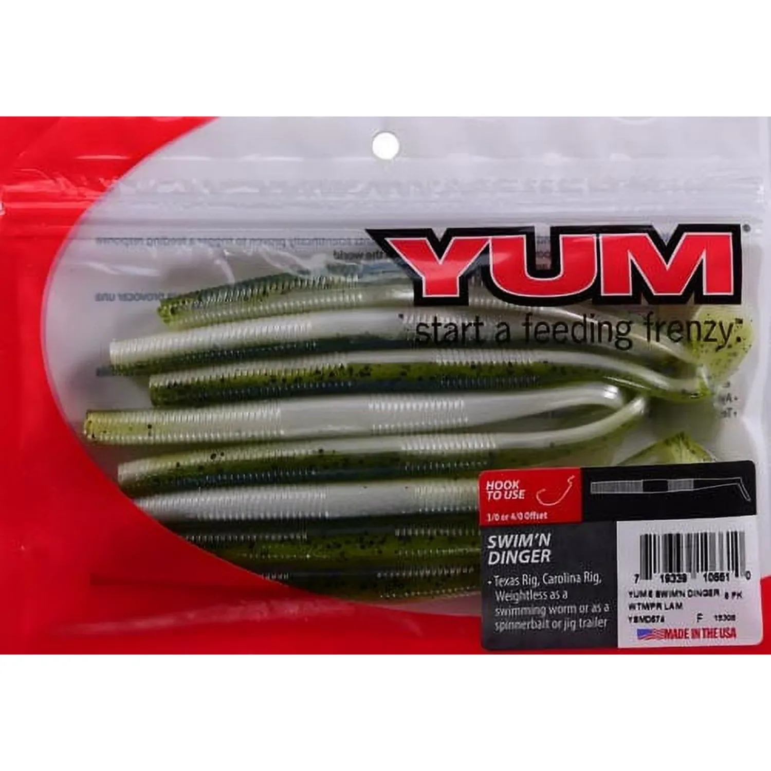 Dinger Watermelon Pearl 5&quot;
