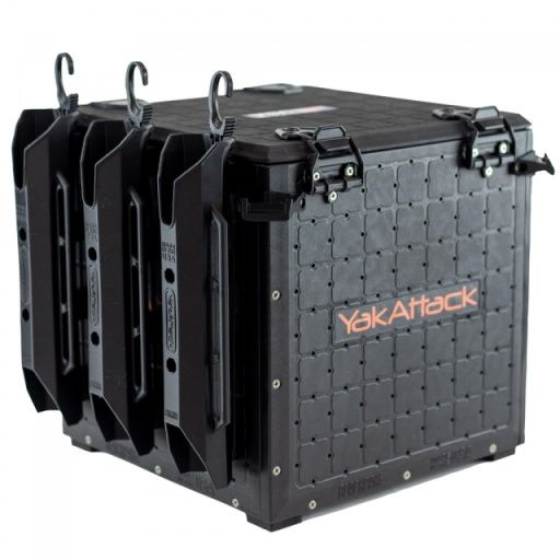 Blackpack Pro, 13 x 13, black, includes lid and 3 rod holders