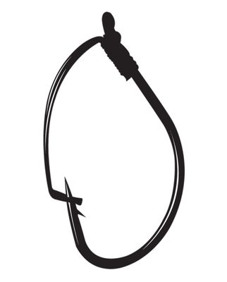 Split Shot-Drop Shot Weedless Hook