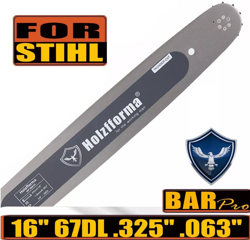 16" Bar .325 .063 67 Stihl Big D025 Holzfforma