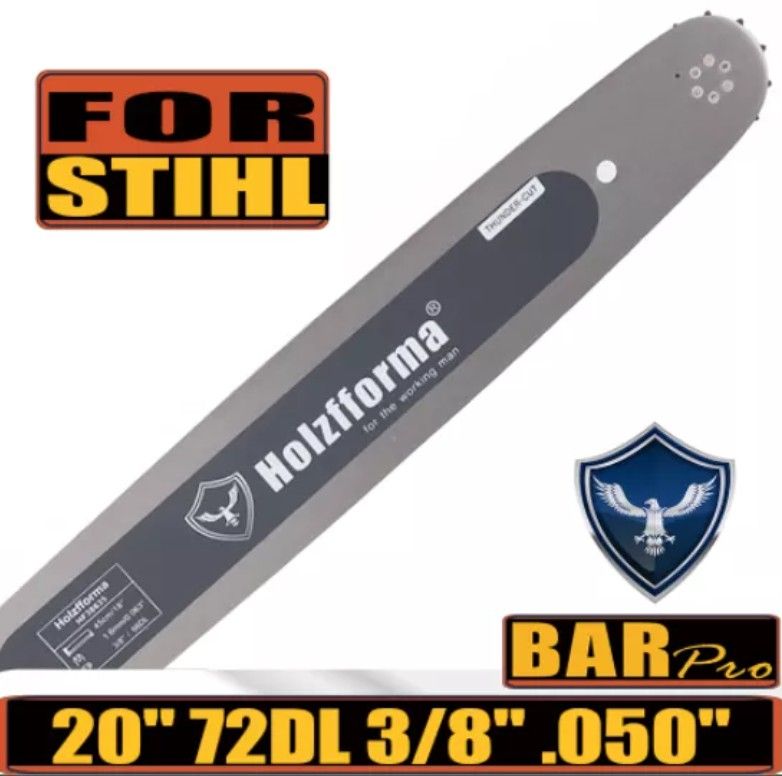 20" Bar 3/8 .050 72 Stihl Big D025 Holzfforma