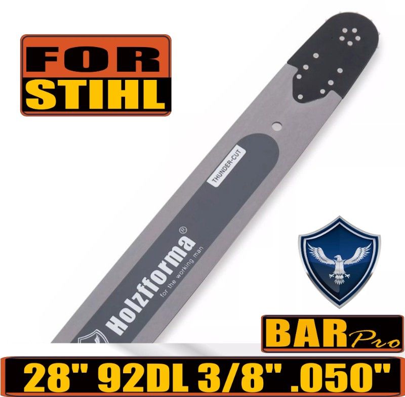28" Bar 3/8 .050 92 Stihl Big D025 Holzfforma