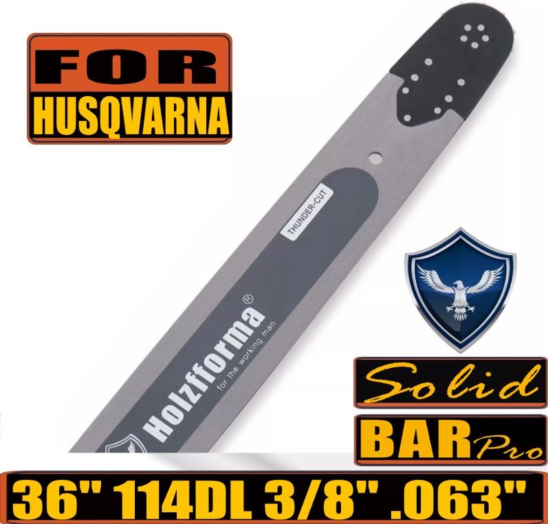 36" Bar 3/8 .063 114 Husky Big D009 Holzfforma