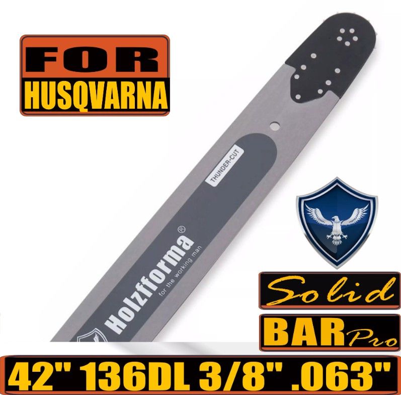 42" Bar 3/8 .063 136 Husky Big D009 Holzfforma