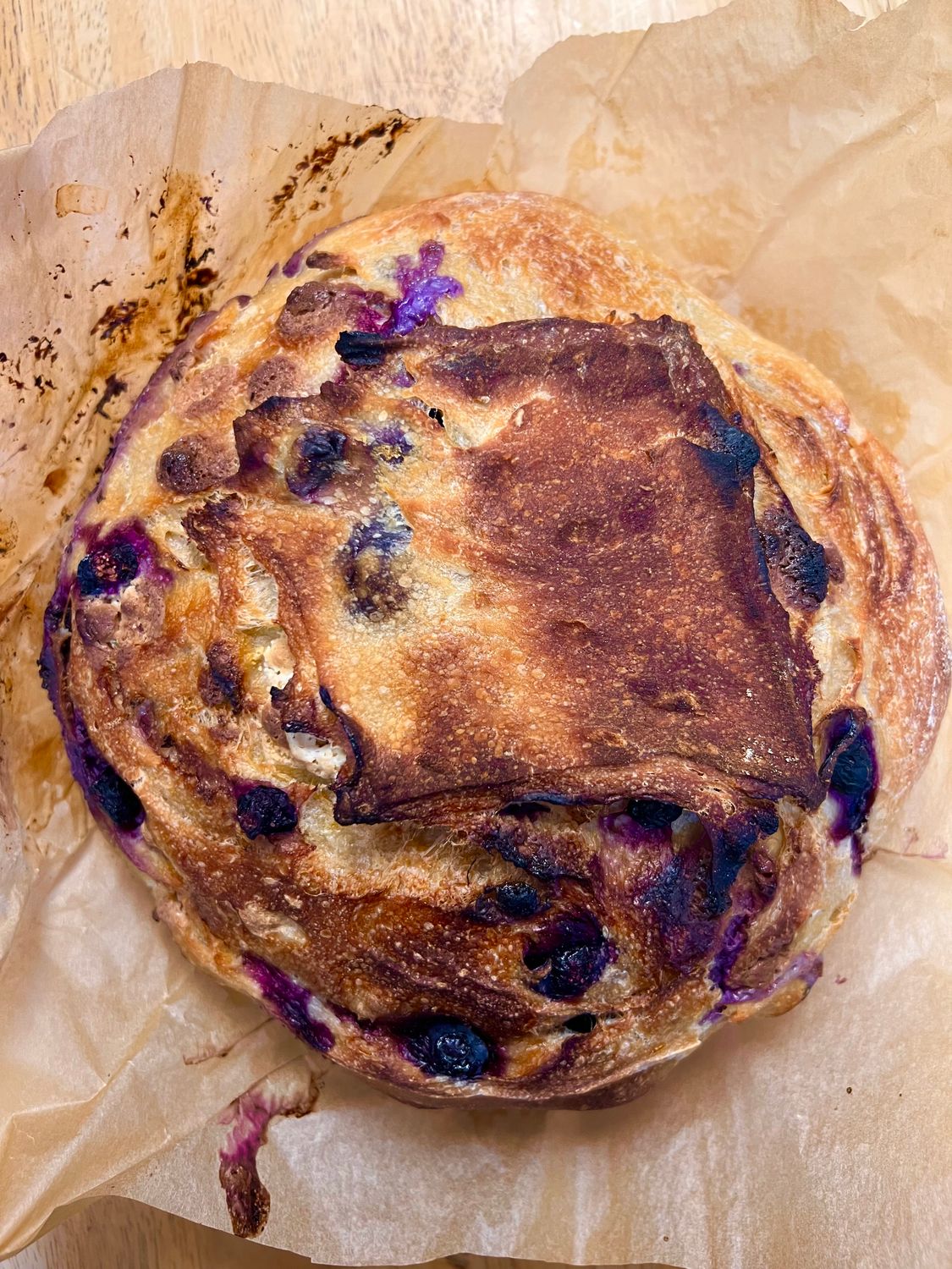 Lemon Blueberry Cream