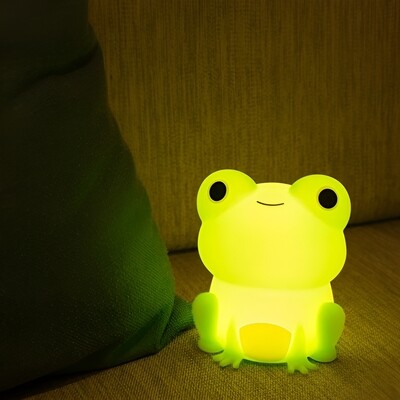Funny Frog Silicone Nightlight