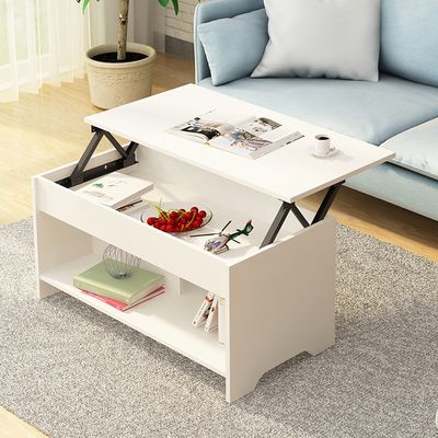 Lift Top Coffee Table - White