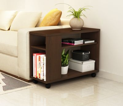 End Table with Shelves