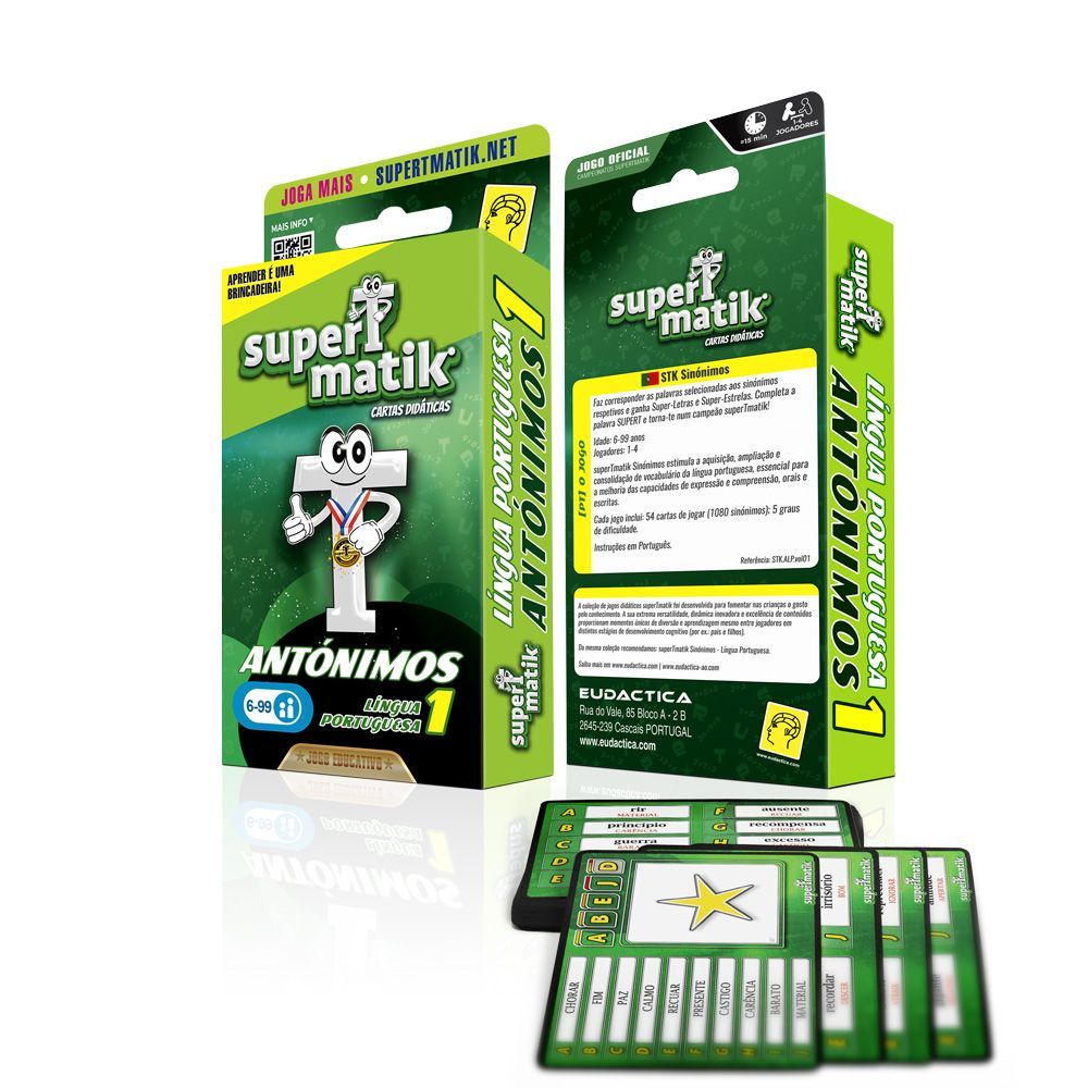 SUPERTMATIK Antónimos - Língua Portuguesa