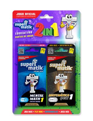 Pack SUPERTMATIK Cálculo Mental 1 + Quiz Matemática 1