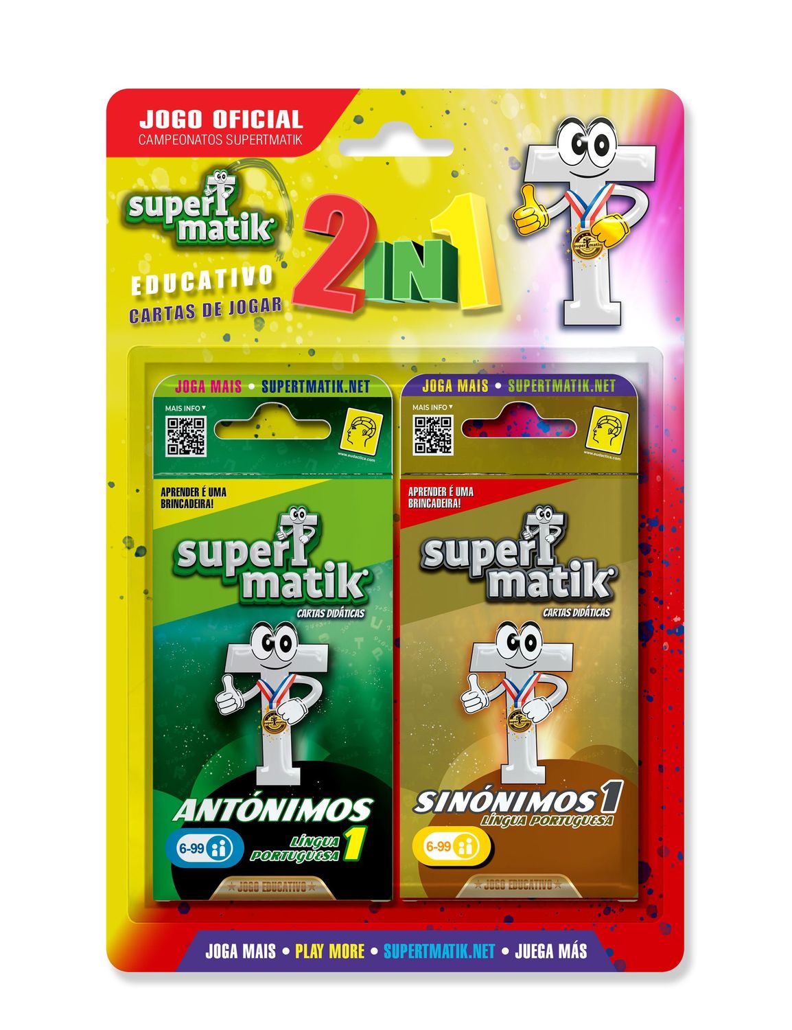 Pack SUPERTMATIK Sinónimos + Antónimos - Língua Portuguesa