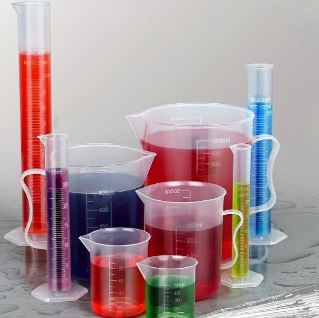 Utensílios de laboratório