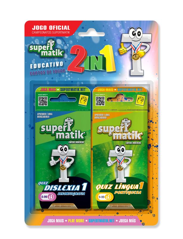 SUPERTMATIK Quiz Língua Portuguesa 1 + Dislexia-Disortografia