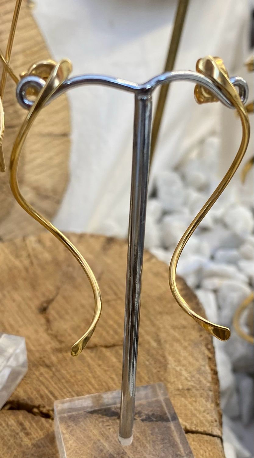 Arracades amb bany d’or ESSE