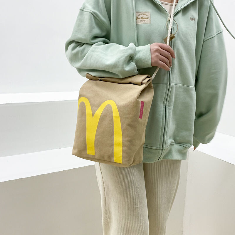 Cartoon French Fries Packaging Bag