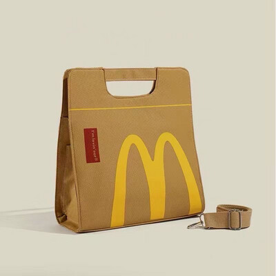 Cartoon French Fries Packaging Side Bag