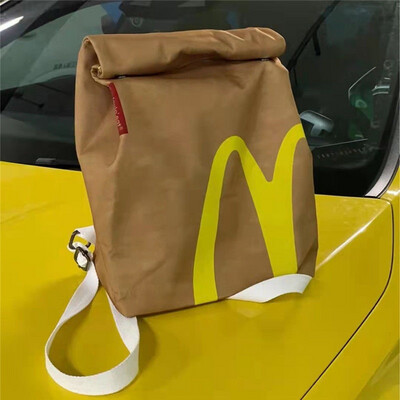 Cartoon French Fries Packaging Backpack