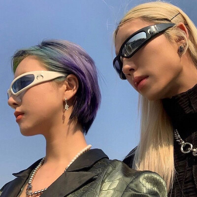 Moon Rectangular Sunglasses