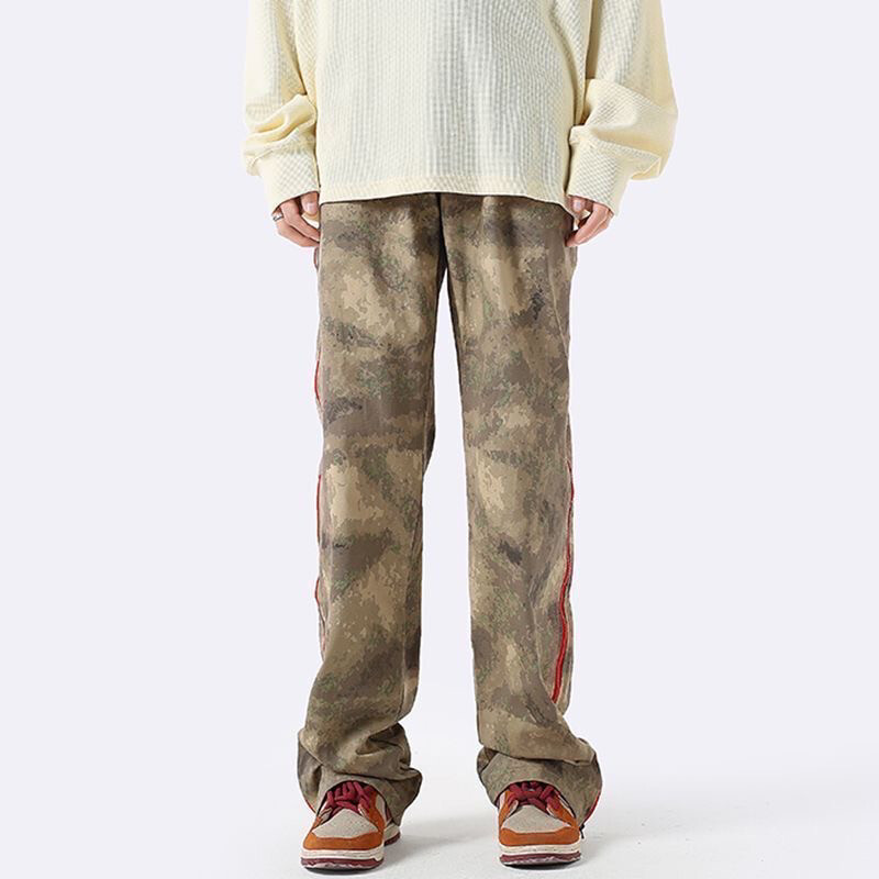 Y2k Streetwear Camouflage Pants