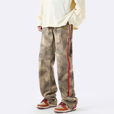 Y2k Streetwear Camouflage Pants