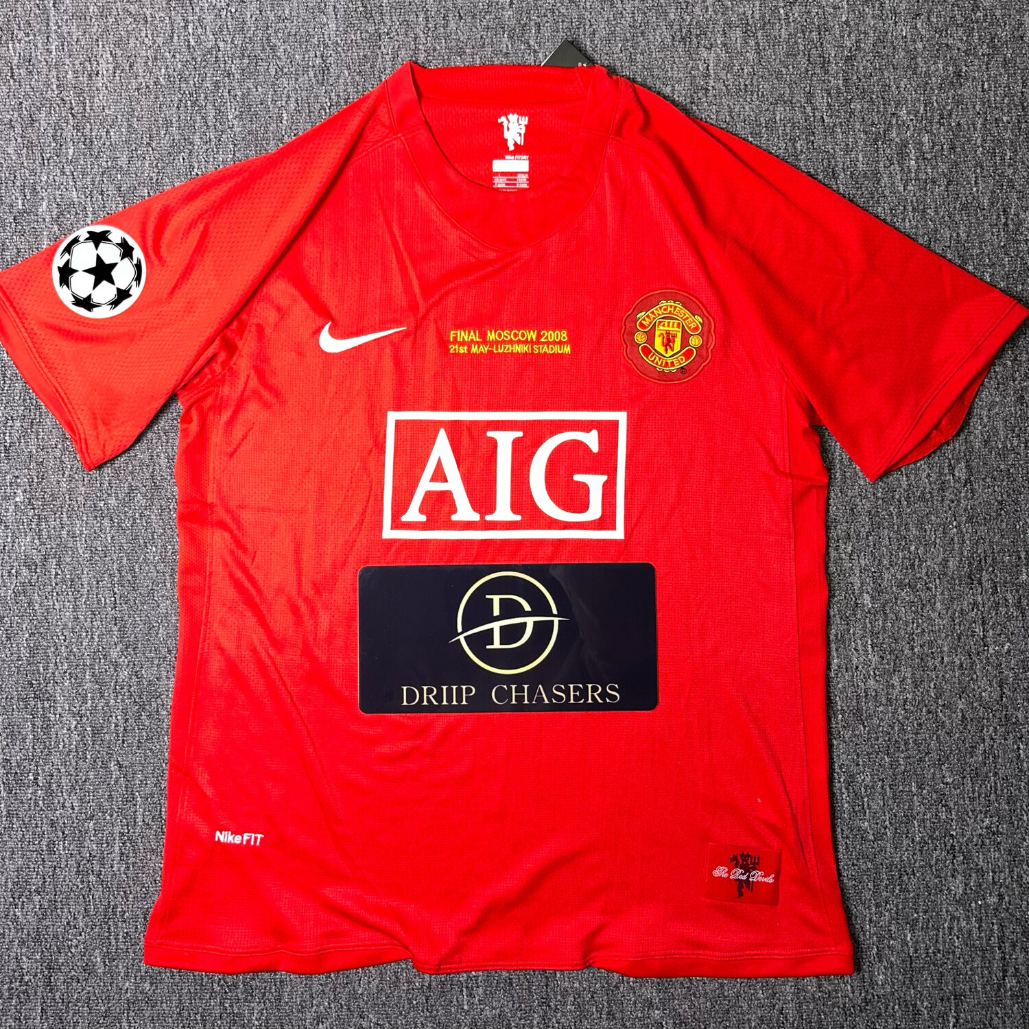 Manchester United Champions League Final Ronaldo Jersey