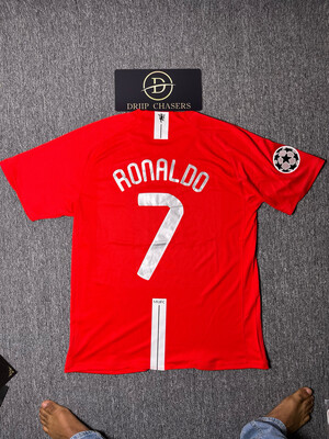 Manchester United Champions League Final Ronaldo Jersey