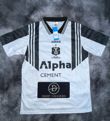 Orlando Pirates 60th Anniversary Retro Jersey – Alpha Cement Edition