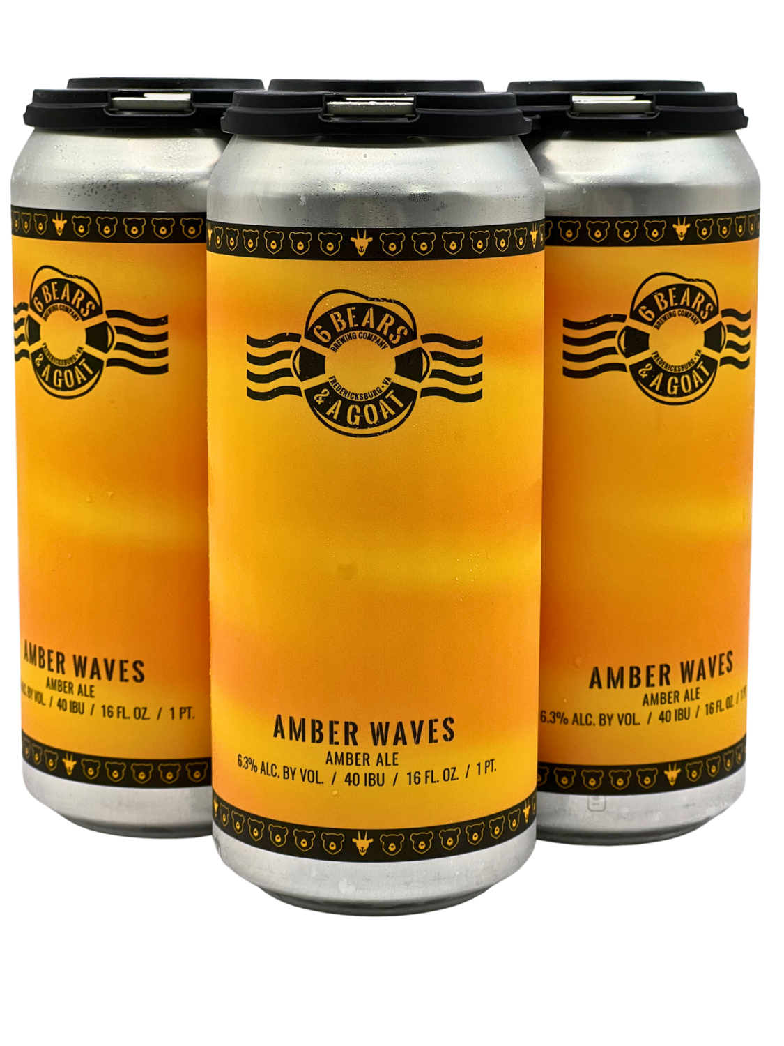 Amber Waves - 4pk 16oz cans