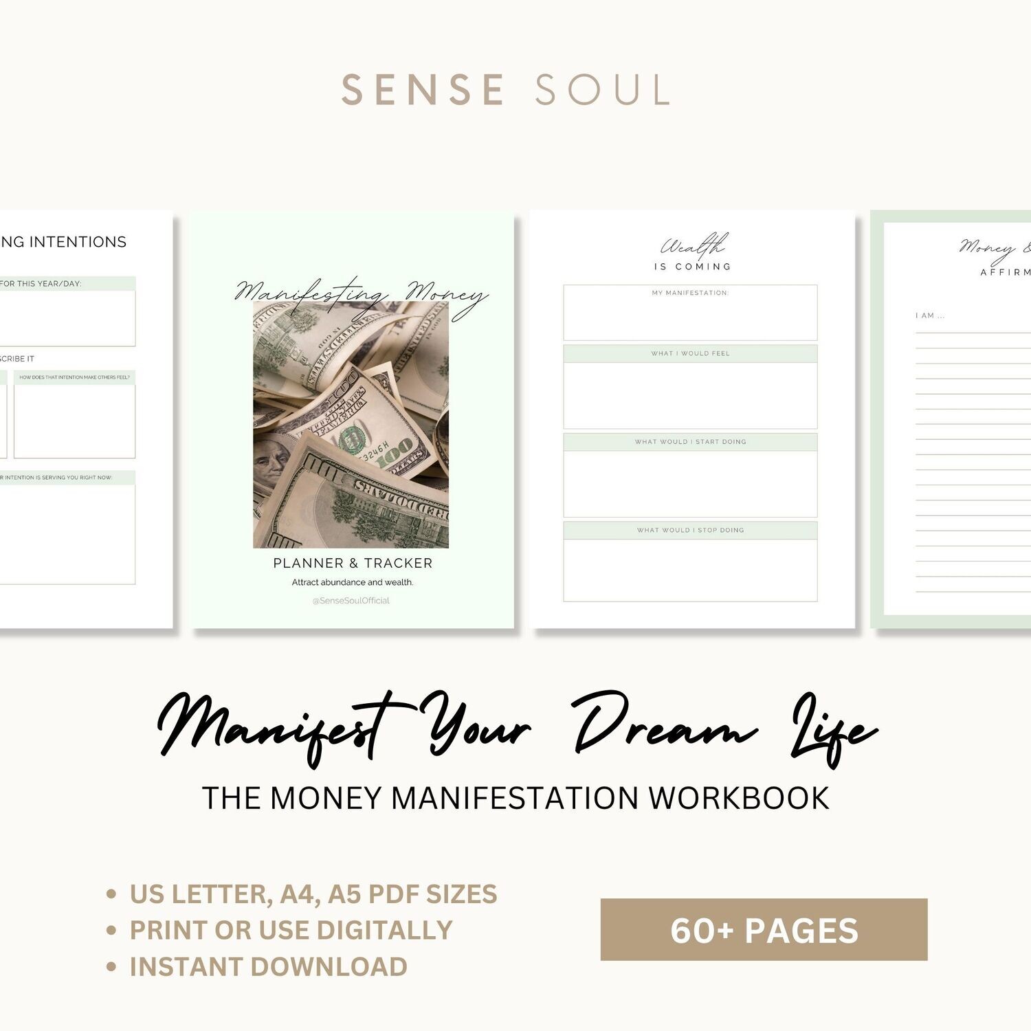 MONEY Digital Manifestation Journal