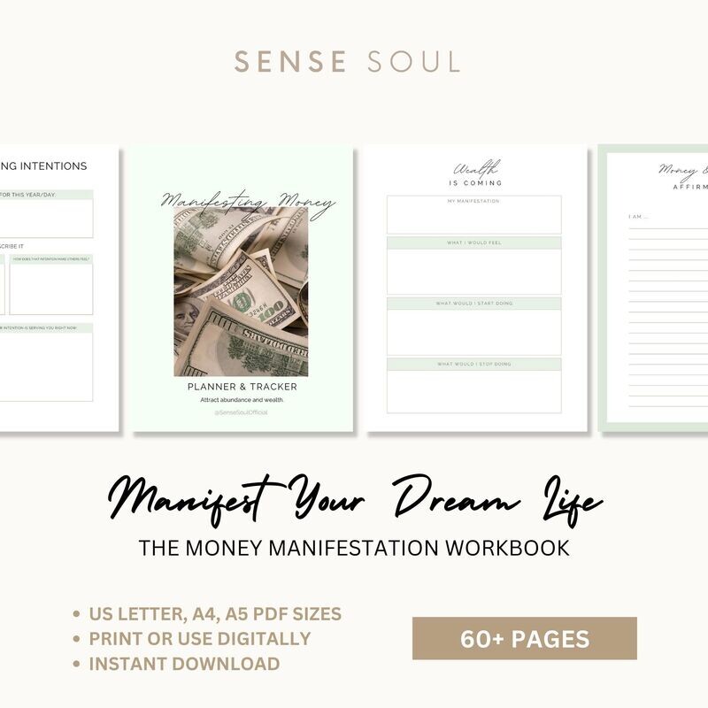 MONEY Digital Manifestation Journal