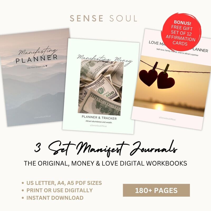 3 Set Interactive Workbook Bundle