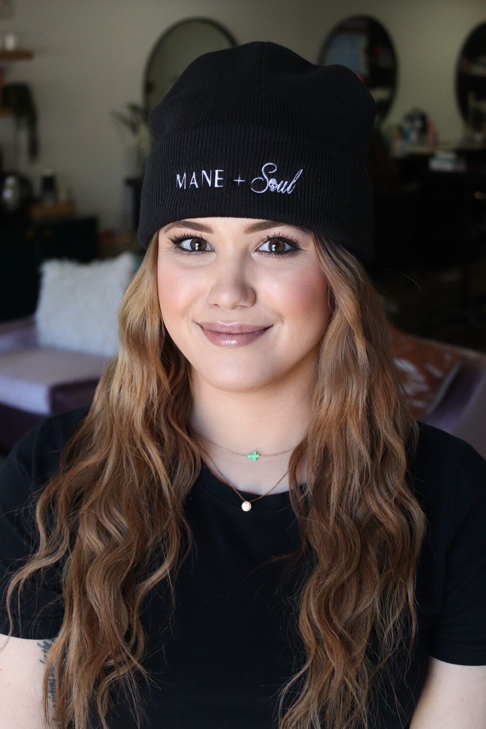 Mane + Soul  Skull Beanie